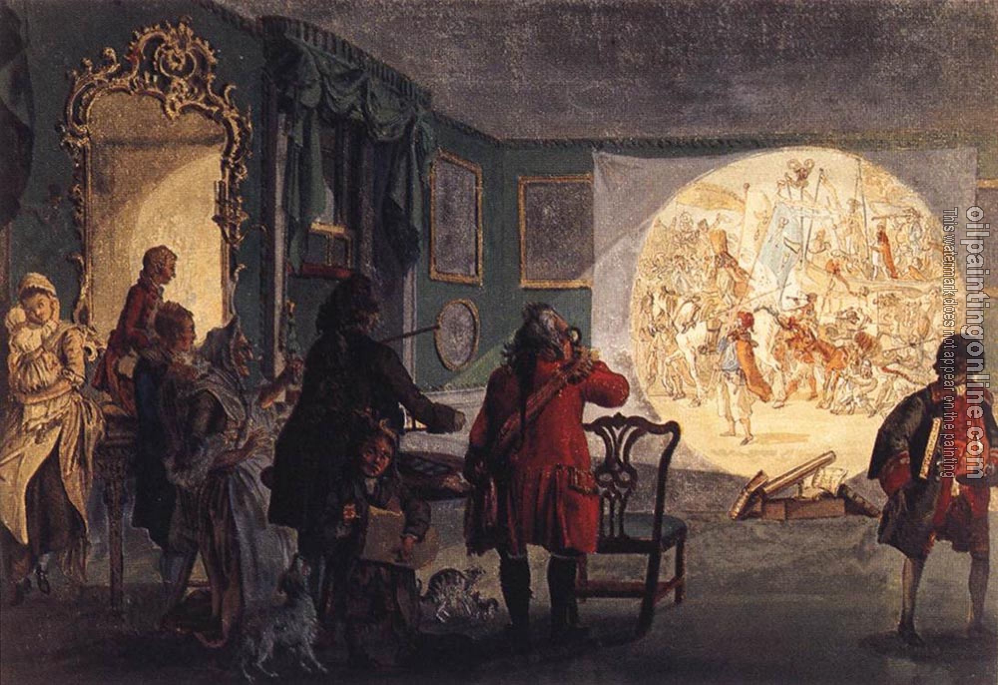 Paul Sandby - The Laterna Magica